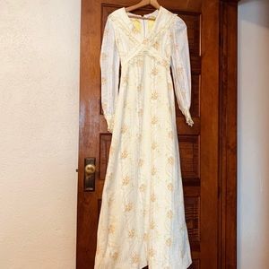 Handmade Vintage Prairie Dress